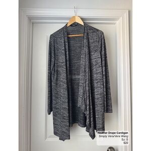 Heather Drape Cardigan